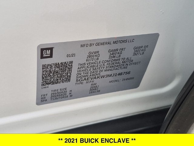 2021 Buick Enclave Essence AWD