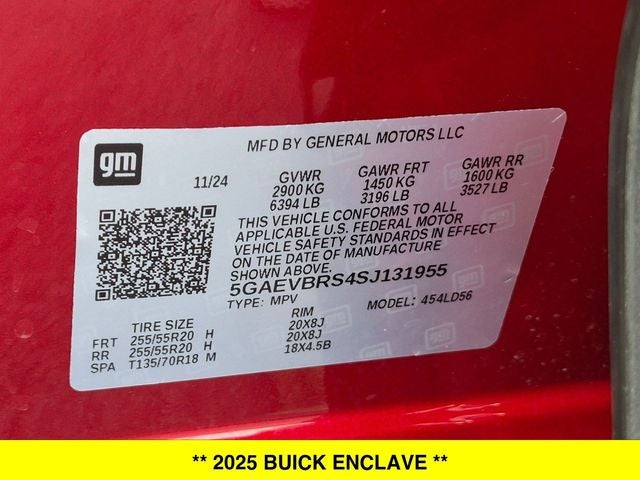 2025 Buick Enclave Sport Touring AWD