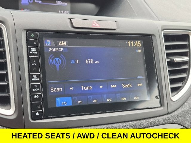 2016 Honda CR-V EX AWD w/Sunroof