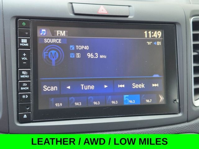 2015 Honda CR-V EX-L AWD w/Leather & Moonroof