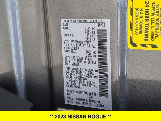 2023 Nissan Rogue SV Premium Package AWD