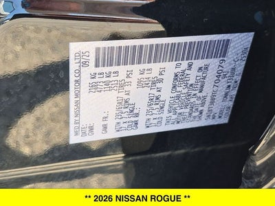 2026 Nissan Rogue Rock Creek