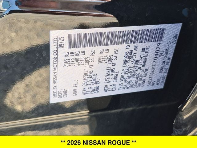 2026 Nissan Rogue Rock Creek