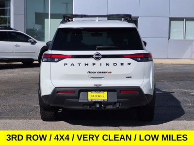 2025 Nissan Pathfinder Rock Creek 4X4 Loaded w/Low Miles