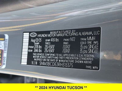 2024 Hyundai Tucson SEL AWD