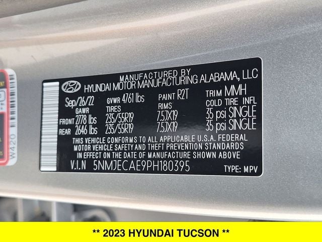 2023 Hyundai Tucson Limited AWD
