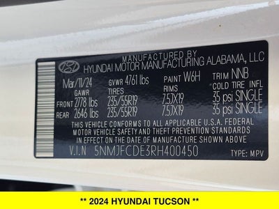 2024 Hyundai Tucson SEL AWD