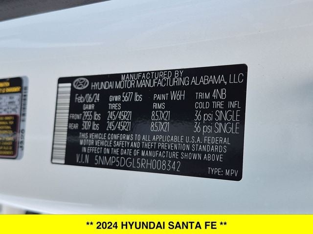 2024 Hyundai Santa Fe Calligraphy