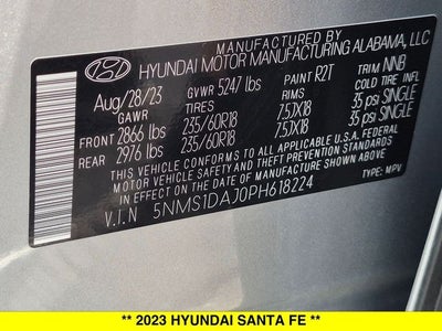 2023 Hyundai Santa Fe SE AWD