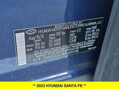 2023 Hyundai Santa Fe SEL