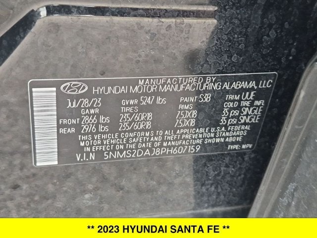2023 Hyundai Santa Fe SEL