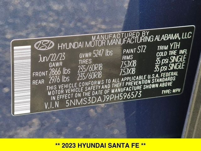 2023 Hyundai Santa Fe SEL