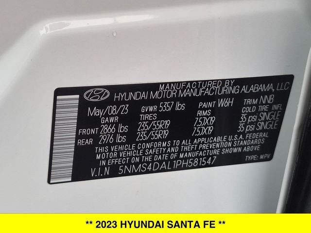 2023 Hyundai Santa Fe Limited