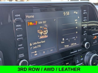2021 Toyota Highlander XLE AWD w/Leather & 3rd Row