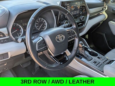 2021 Toyota Highlander XLE AWD w/Leather & 3rd Row