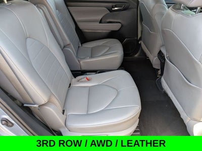 2021 Toyota Highlander XLE AWD w/Leather & 3rd Row