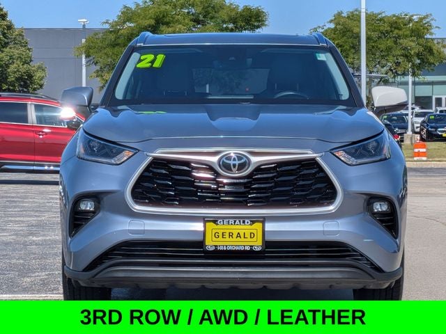 2021 Toyota Highlander XLE AWD w/Leather & 3rd Row