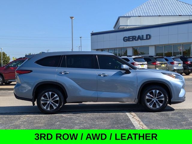 2021 Toyota Highlander XLE AWD w/Leather & 3rd Row