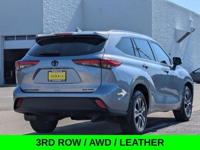2021 Toyota Highlander XLE AWD w/Leather & 3rd Row
