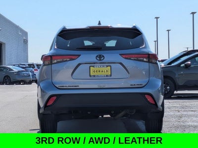 2021 Toyota Highlander XLE AWD w/Leather & 3rd Row