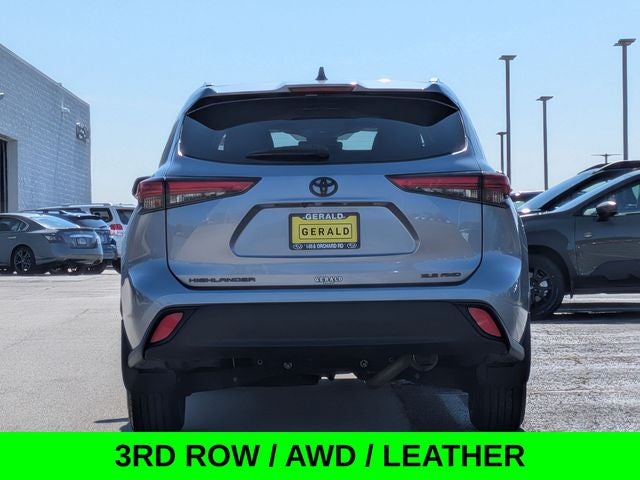 2021 Toyota Highlander XLE AWD w/Leather & 3rd Row