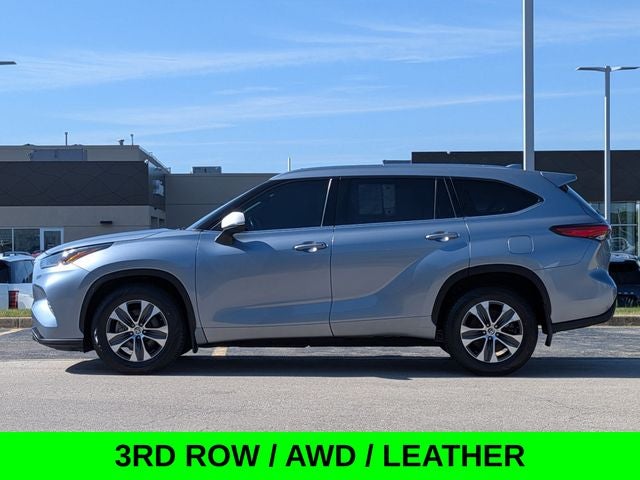 2021 Toyota Highlander XLE AWD w/Leather & 3rd Row