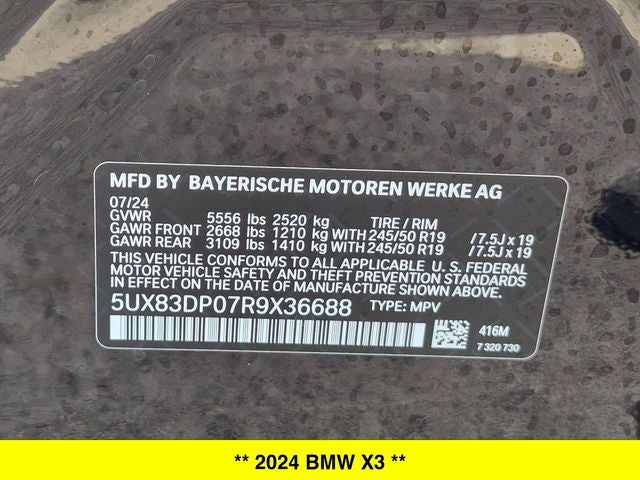 2024 BMW X3 M40i