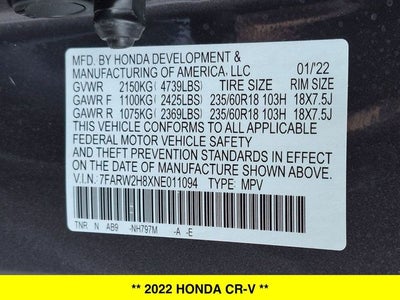 2022 Honda CR-V EX-L