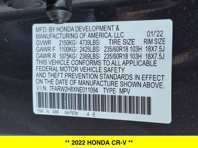 2022 Honda CR-V EX-L
