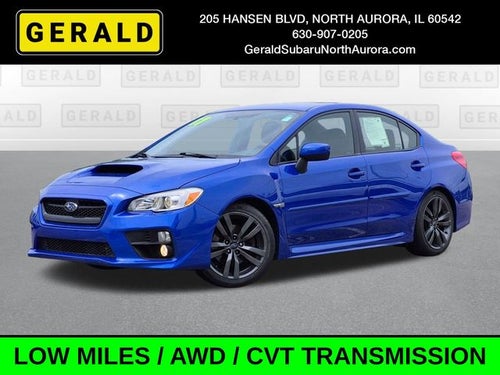 2017 Subaru WRX Premium AWD CVT w/Low Miles