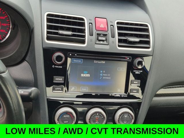 2017 Subaru WRX Premium AWD CVT w/Low Miles