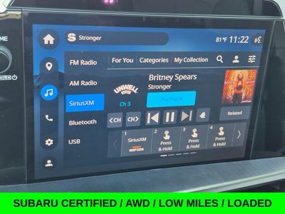 2026 Subaru Outback Touring XT AWD w/Low Miles