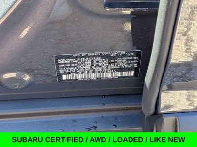 2026 Subaru Outback Touring XT AWD Turbo w/Leather & Navi