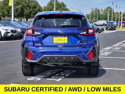 2024 Subaru Crosstrek Base AWD w/Low Miles