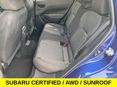 2024 Subaru Crosstrek Premium AWD w/Moonroof & Blind Spot Monitor