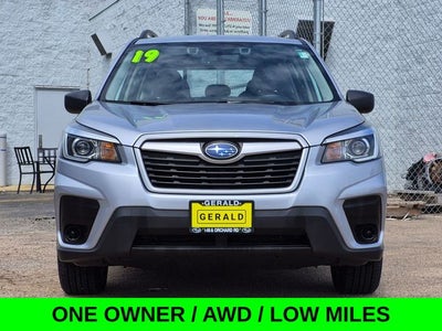 2019 Subaru Forester Base AWD w/Eyesight & Low Miles
