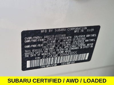 2024 Subaru Forester Touring AWD w/Navi & Leather