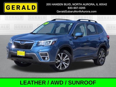 2020 Subaru Forester Limited AWD w/Leather & Moonroof