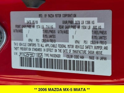 2006 Mazda Mazda Miata Grand Touring