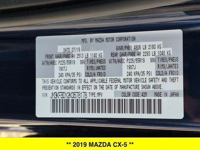 2019 Mazda Mazda CX-5 Grand Touring Reserve