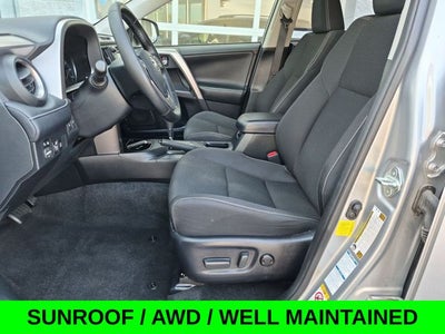 2018 Toyota RAV4 XLE AWD w/Blind Spot Monitor & Sunroof