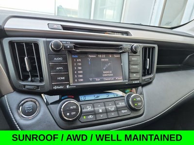 2018 Toyota RAV4 XLE AWD w/Blind Spot Monitor & Sunroof