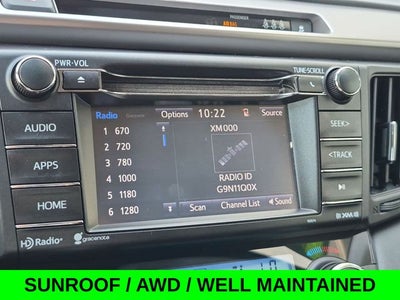 2018 Toyota RAV4 XLE AWD w/Blind Spot Monitor & Sunroof