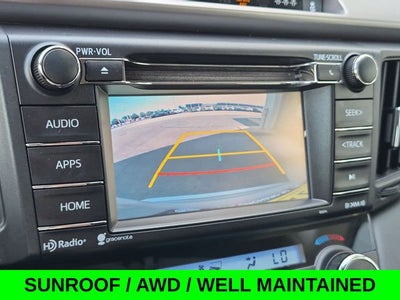 2018 Toyota RAV4 XLE AWD w/Blind Spot Monitor & Sunroof