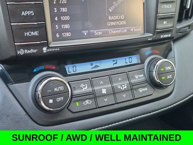 2018 Toyota RAV4 XLE AWD w/Blind Spot Monitor & Sunroof