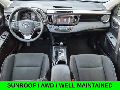 2018 Toyota RAV4 XLE AWD w/Blind Spot Monitor & Sunroof