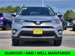 2018 Toyota RAV4 XLE AWD w/Blind Spot Monitor & Sunroof