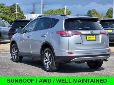 2018 Toyota RAV4 XLE AWD w/Blind Spot Monitor & Sunroof