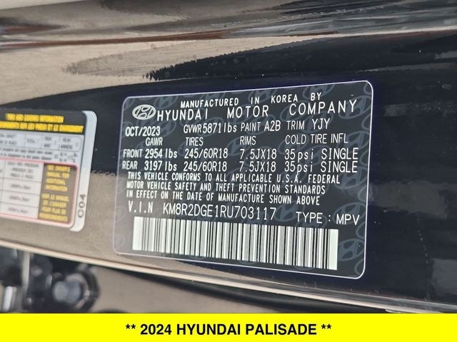 2024 Hyundai Palisade SEL - Photo 35