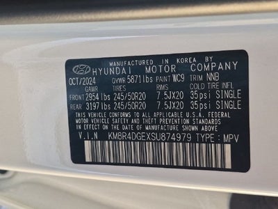 2025 Hyundai Palisade SEL Premium 7 Passenger